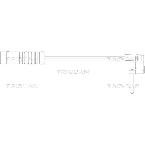 TRISCAN Warnkontakt, Bremsbelagverschleiß