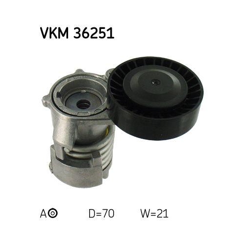 SKF Riemenspanner, Keilrippenriemen