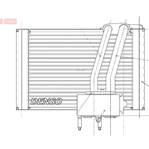 DENSO Verdampfer, Klimaanlage