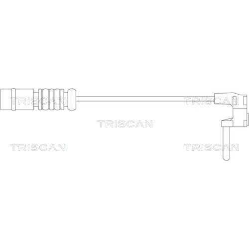 TRISCAN Warnkontakt, Bremsbelagverschleiß
