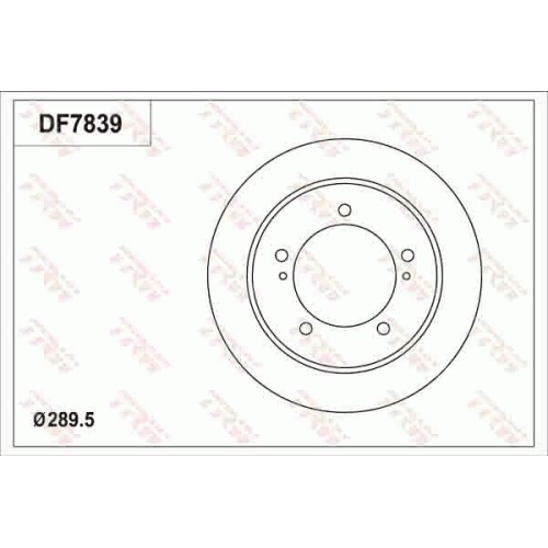 TRW Bremsscheibe