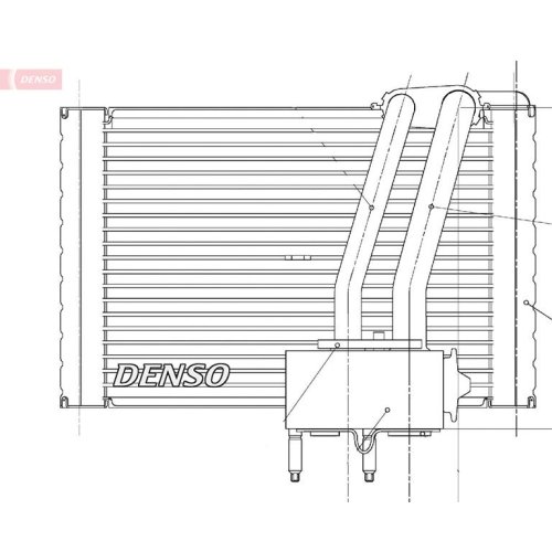 DENSO Verdampfer, Klimaanlage