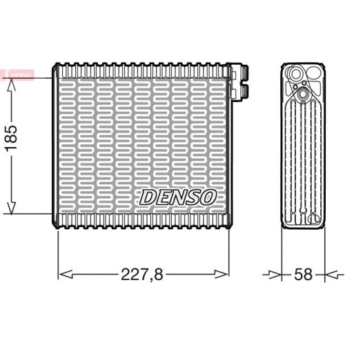 DENSO Verdampfer, Klimaanlage