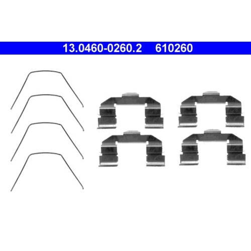 ATE Zubehörsatz, Scheibenbremsbelag