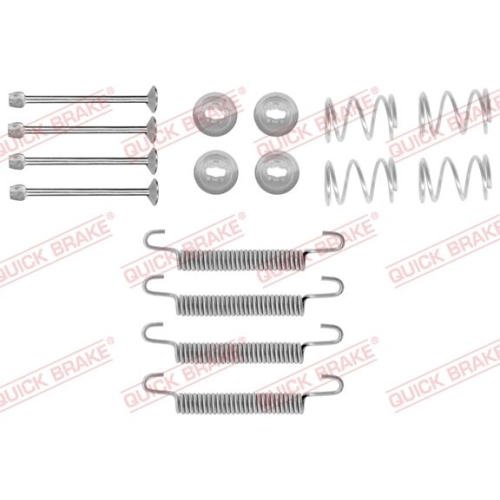QUICK BRAKE Zubehörsatz, Feststellbremsbacken