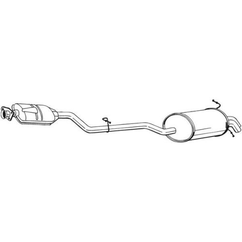 BOSAL Endschalldämpfer