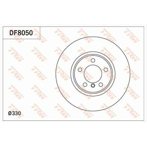 TRW Bremsscheibe