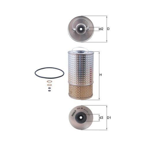 MAHLE Ölfilter