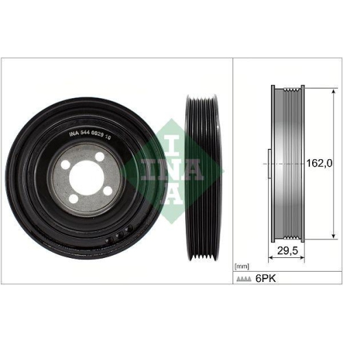 Schaeffler INA Riemenscheibe, Kurbelwelle