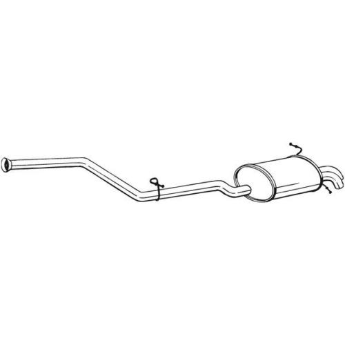 BOSAL Endschalldämpfer