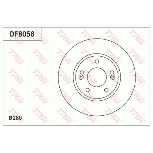 TRW Bremsscheibe