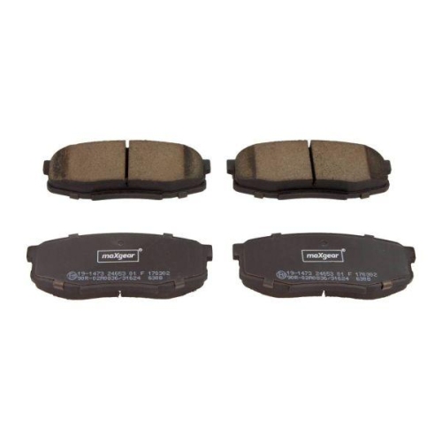 MAXGEAR Bremsbelagsatz, Scheibenbremse