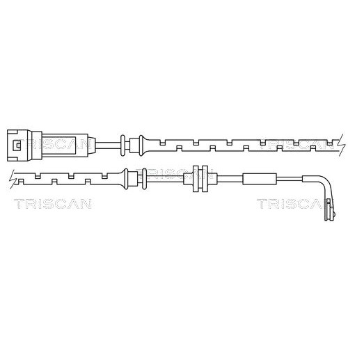 TRISCAN Warnkontakt, Bremsbelagverschleiß