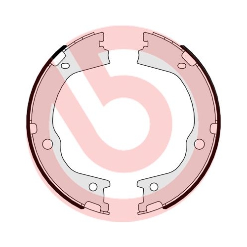 BREMBO Bremsbackensatz, Feststellbremse ESSENTIAL LINE