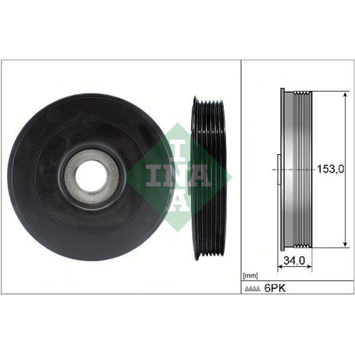 Schaeffler INA Riemenscheibe, Kurbelwelle