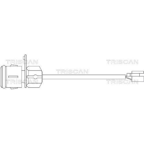 TRISCAN Warnkontakt, Bremsbelagverschleiß