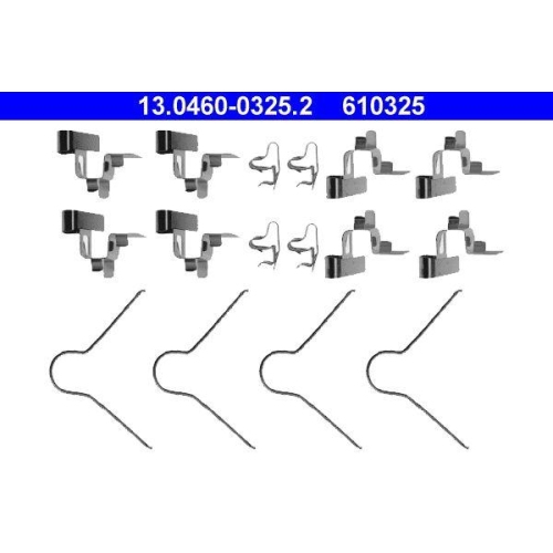 ATE Zubeh&ouml;rsatz, Scheibenbremsbelag