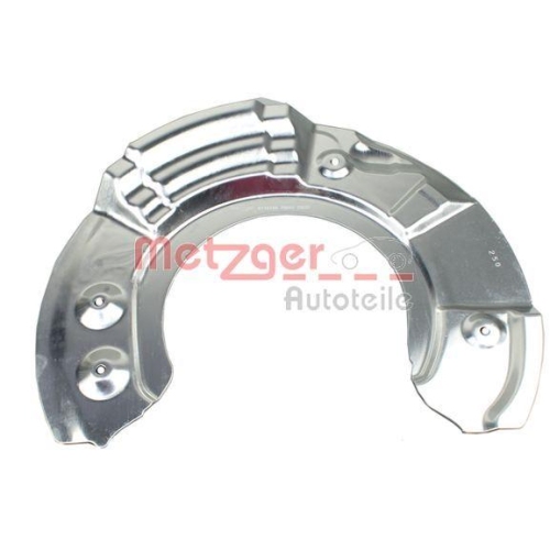 METZGER Spritzblech, Bremsscheibe GREENPARTS