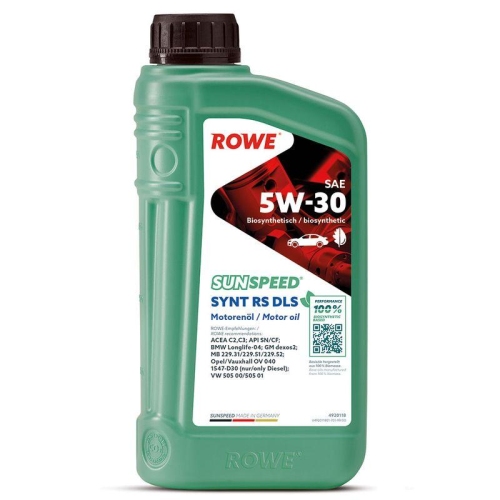 ROWE Motoröl SUNSPEED SYNT RS DLS SAE 5W-30 (4920118)