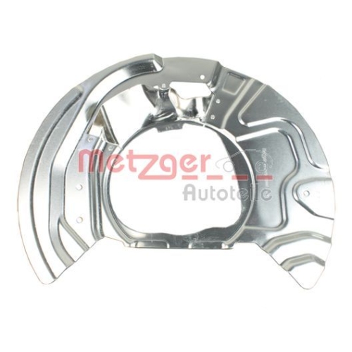 METZGER Spritzblech, Bremsscheibe GREENPARTS