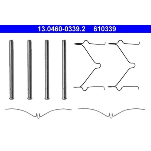 ATE Zubehörsatz, Scheibenbremsbelag
