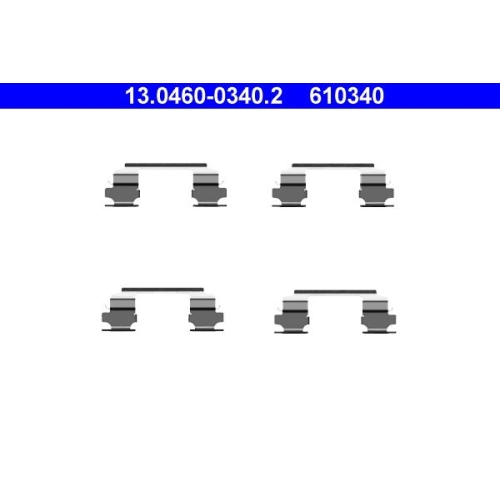 ATE Zubehörsatz, Scheibenbremsbelag