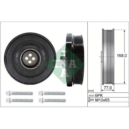 Schaeffler INA Riemenscheibensatz, Kurbelwelle