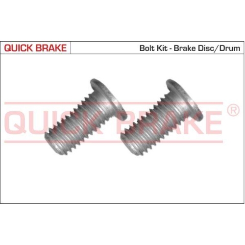 QUICK BRAKE Schraubensatz, Bremsscheibe