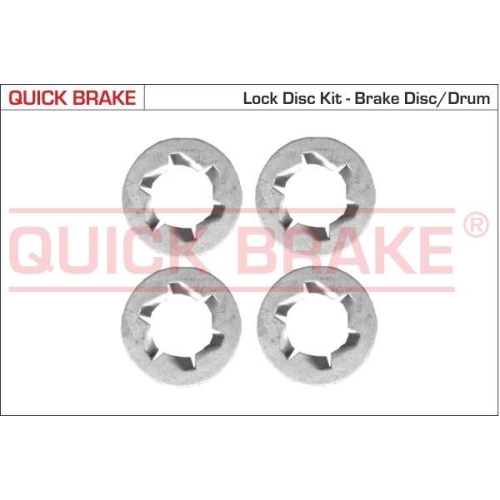 QUICK BRAKE Schraubensatz, Bremsscheibe