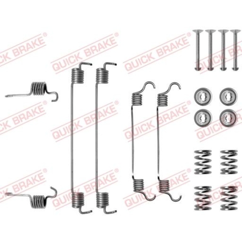 QUICK BRAKE Zubehörsatz, Bremsbacken