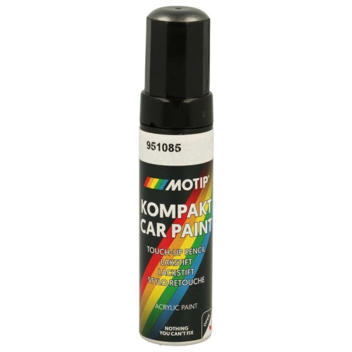 MOTIP Fahrzeug-Kombinationslack KOMPAKT AUTOLACK grau metallic 12 ml