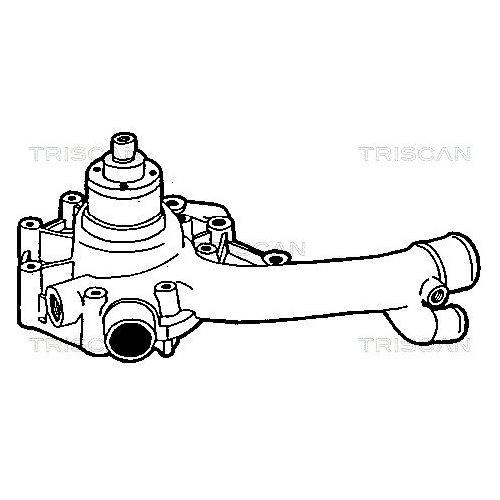 TRISCAN Wasserpumpe, Motorkühlung