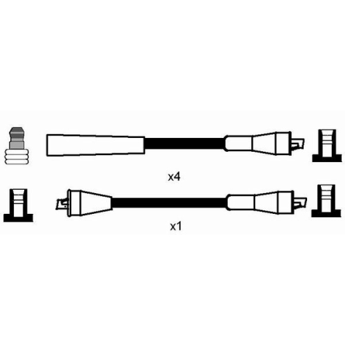 NGK Zündleitungssatz
