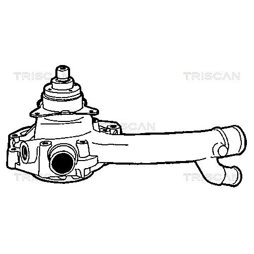 TRISCAN Wasserpumpe, Motorkühlung