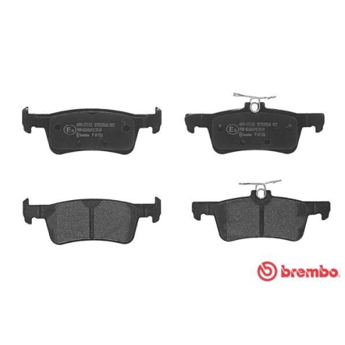 BREMBO Bremsbelagsatz, Scheibenbremse PRIME LINE