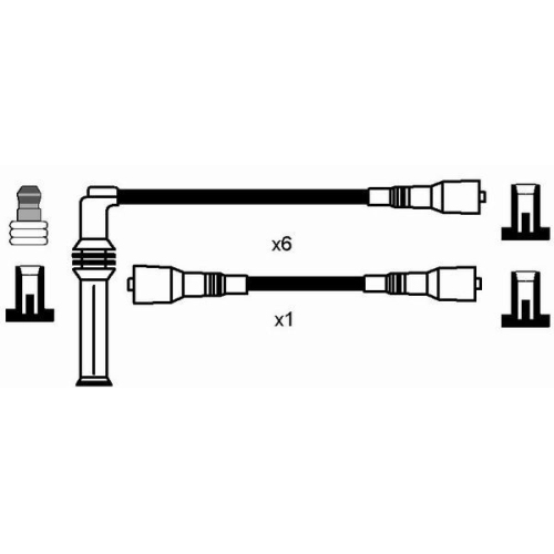 NGK Zündleitungssatz