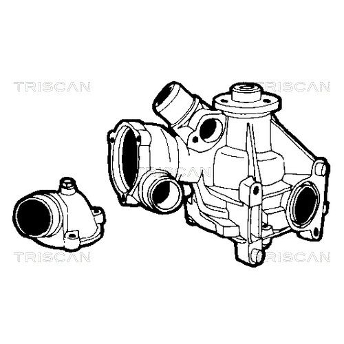 TRISCAN Wasserpumpe, Motorkühlung