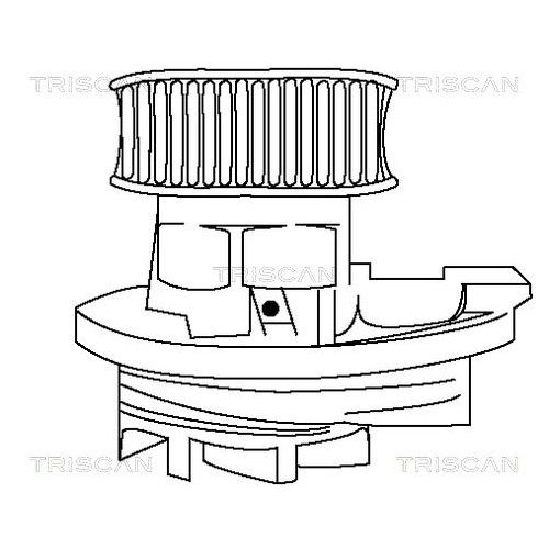 TRISCAN Wasserpumpe, Motorkühlung