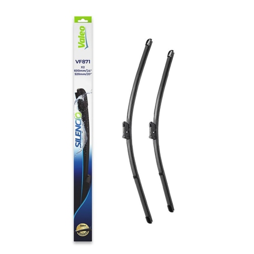 VALEO Wischblatt SILENCIO FLAT BLADE SET