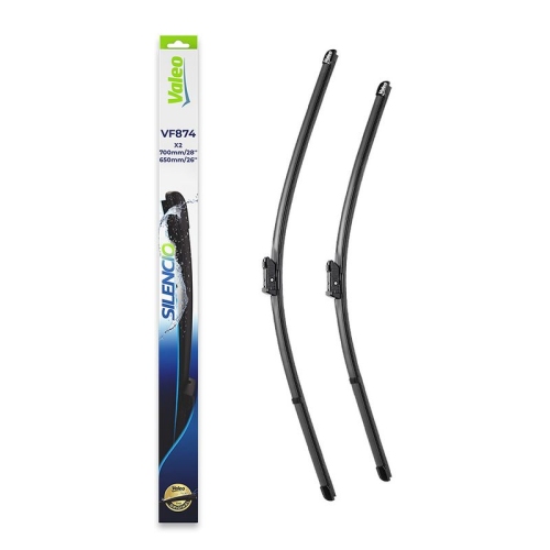 VALEO Wischblatt SILENCIO FLAT BLADE SET