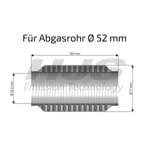 HJS Flexrohr, Abgasanlage interFLEX