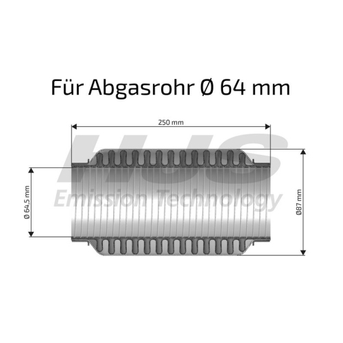 HJS Flexrohr, Abgasanlage interFLEX