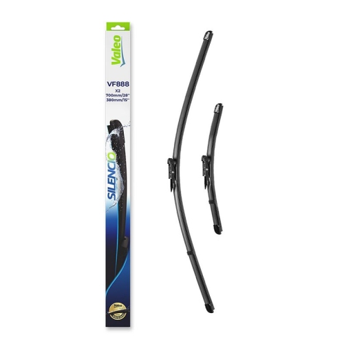 VALEO Wischblatt SILENCIO FLAT BLADE SET