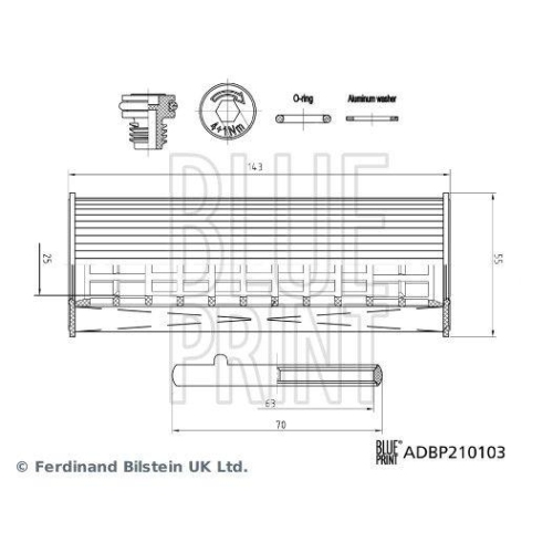 BLUE PRINT &Ouml;lfilter