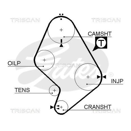 TRISCAN Zahnriemensatz
