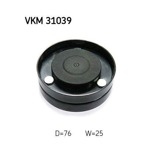 SKF Umlenk-/F&uuml;hrungsrolle, Keilrippenriemen