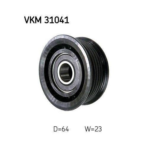 SKF Umlenk-/Führungsrolle, Keilrippenriemen