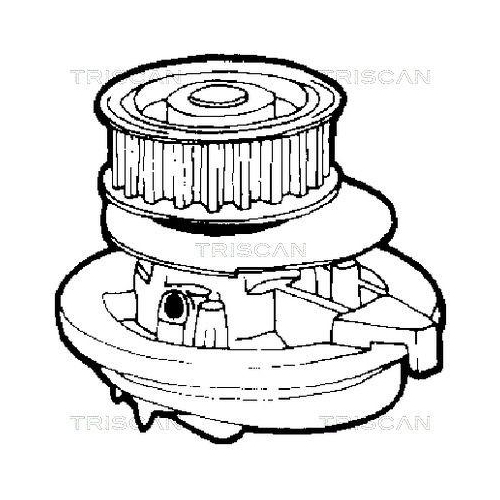 TRISCAN Wasserpumpe, Motorkühlung