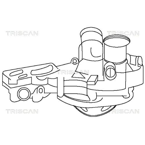 TRISCAN Wasserpumpe, Motorkühlung