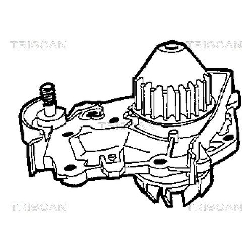 TRISCAN Wasserpumpe, Motorkühlung